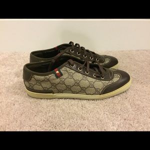 Gucci Logo Print sneakers Size 37 12 (US 7.5)